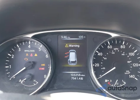 2015 Nissan Rogue S/Sl/Sv from USA, damaged, VIN 5N1AT2ML5FC796291